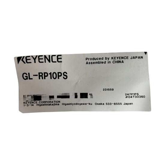 KEYENCE GL-RP10PS