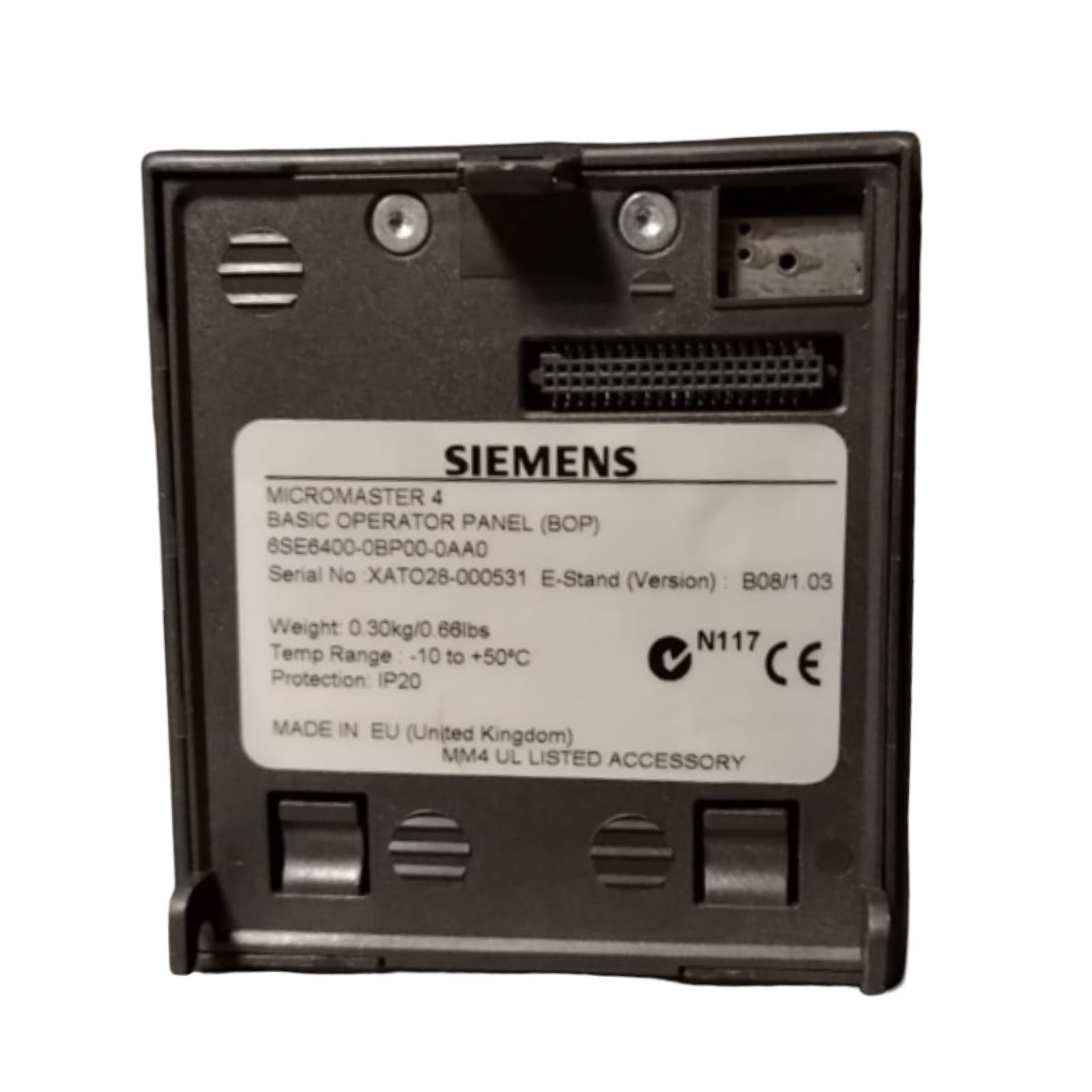 SIEMENS 6SE6400-0BP00-0AA0