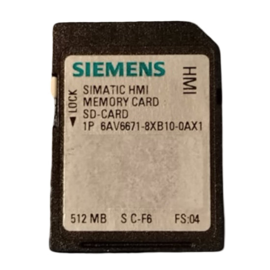 SIEMENS 6AV6671-8XB10-0AX1