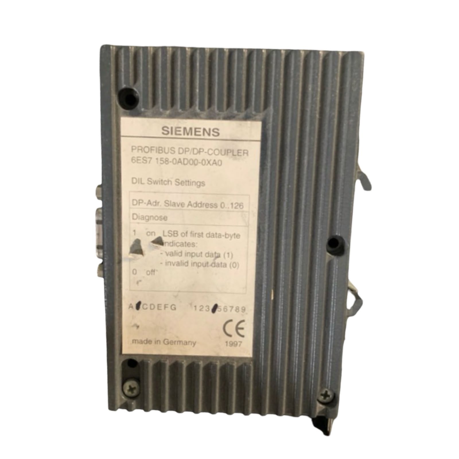 SIEMENS 6ES7 158-0AD00-0XA0