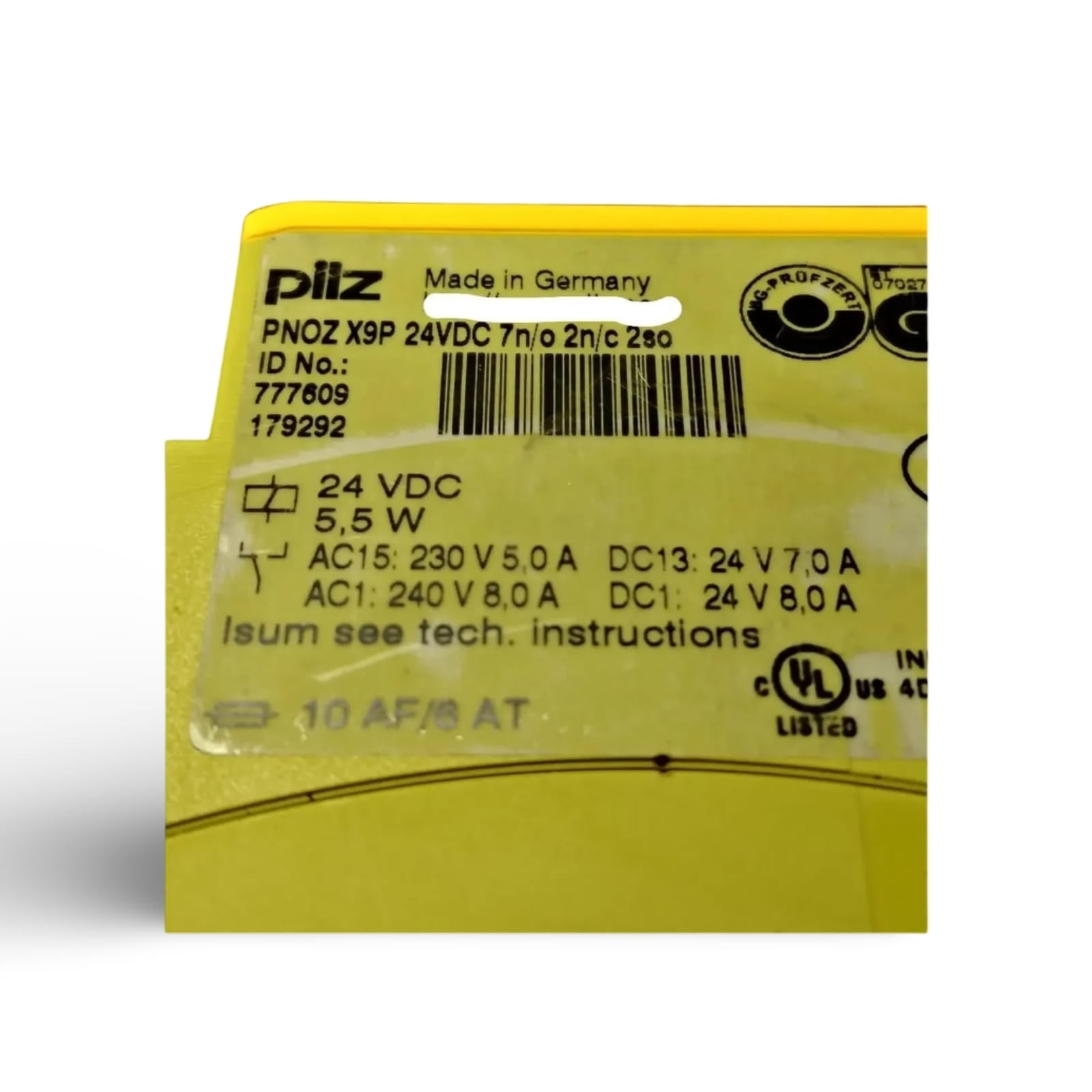 PILZ PNOZ X9P 777609