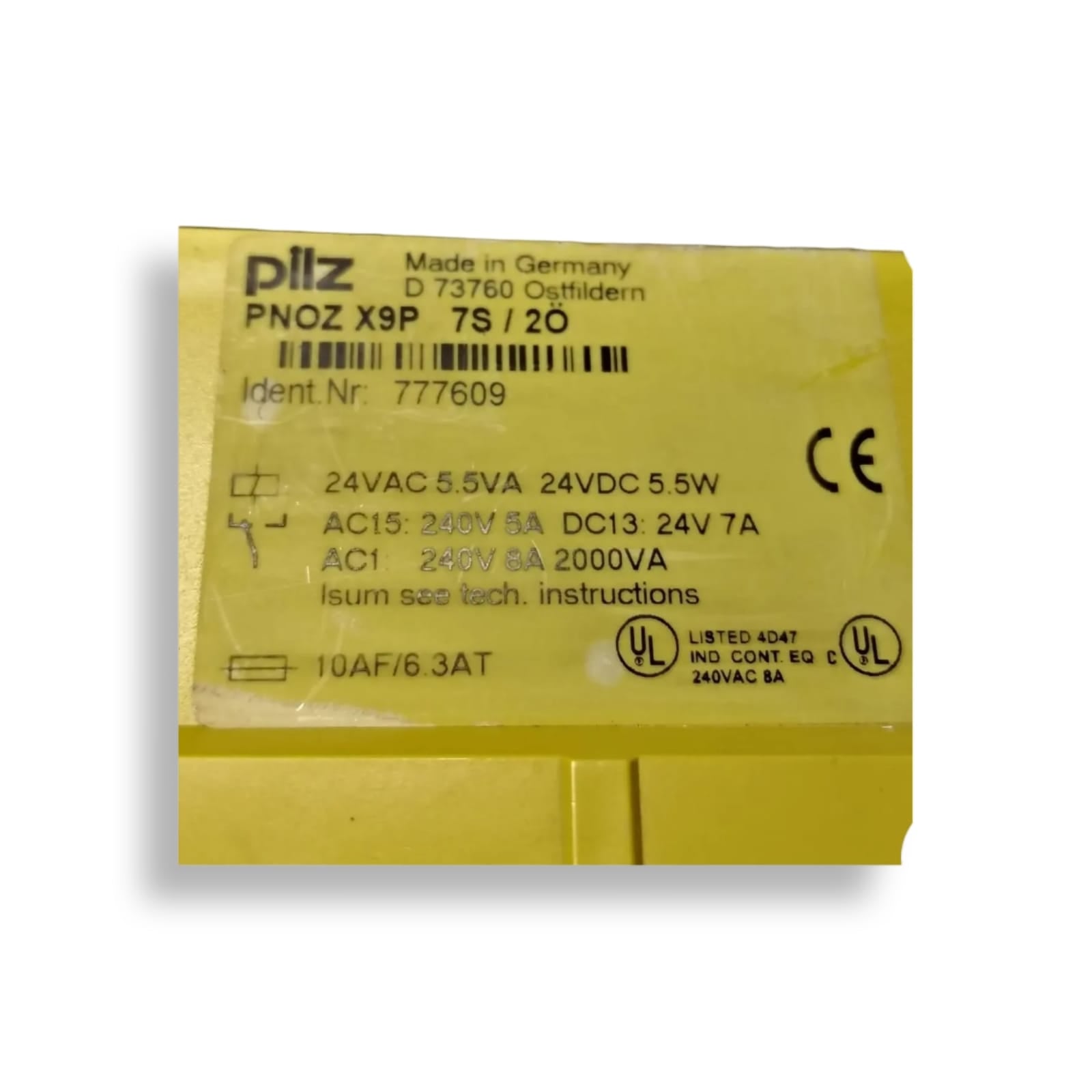 PILZ PNOZ X9P 777609