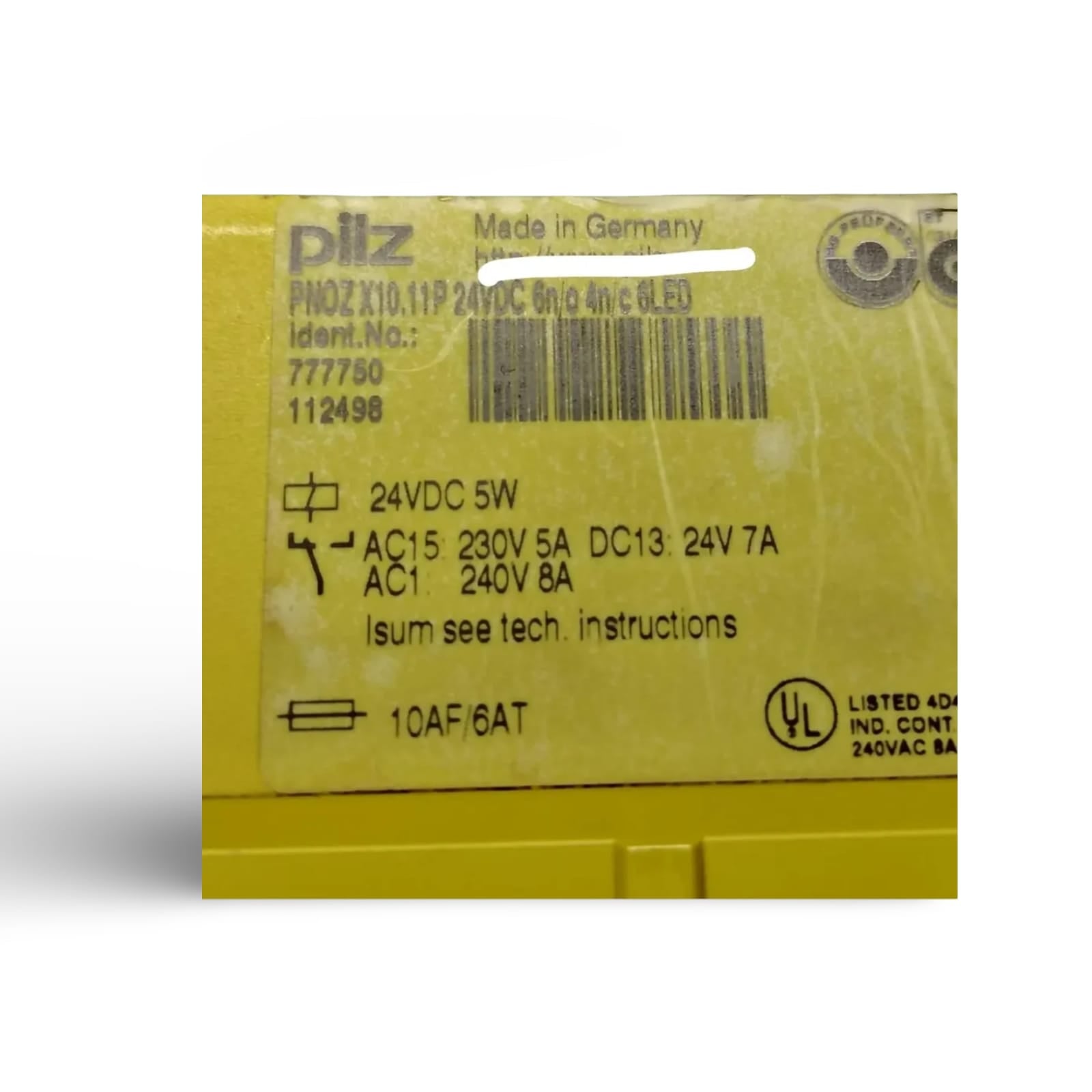 PILZ PNOZ X10.11P 777750