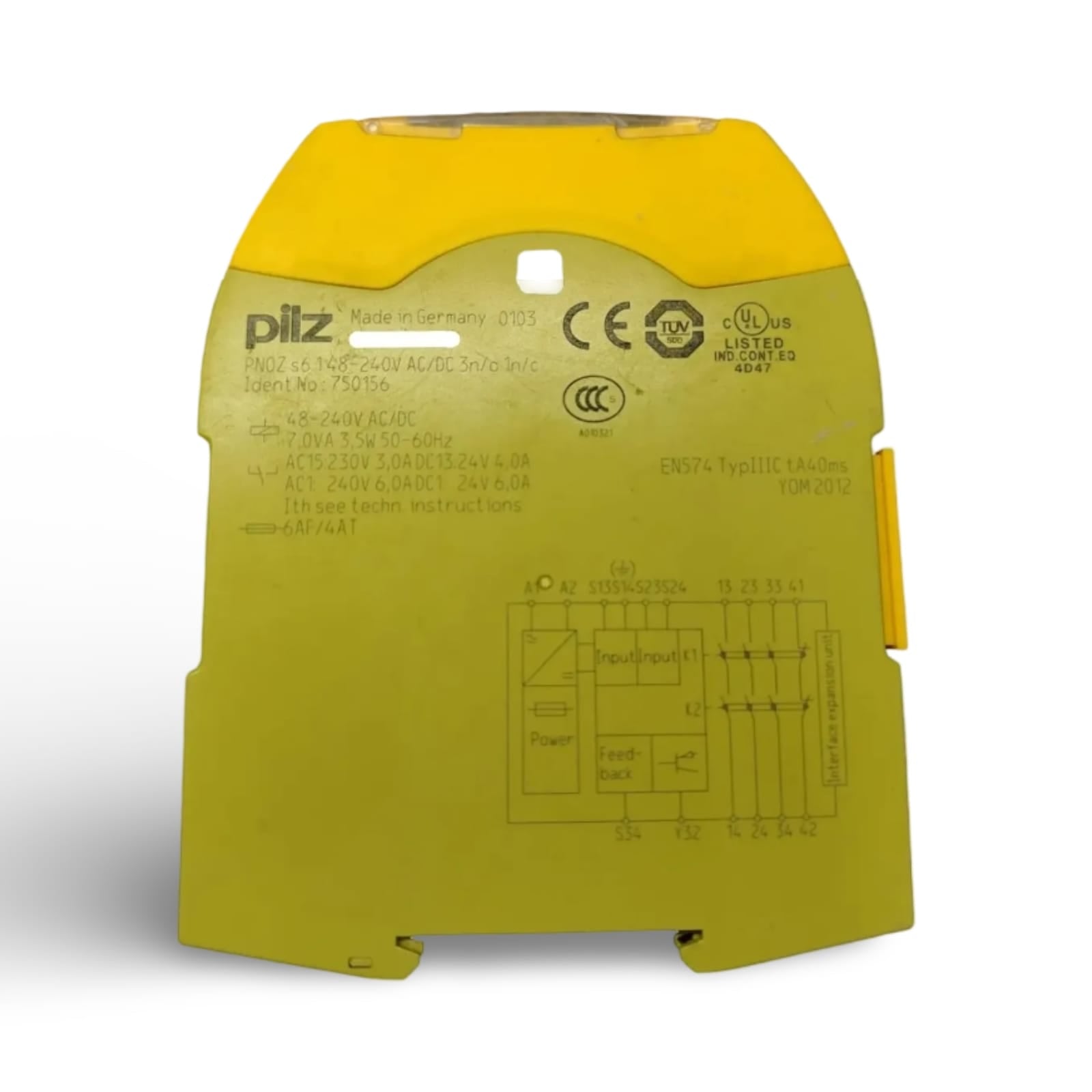 PILZ PNOZ S6.1 750156