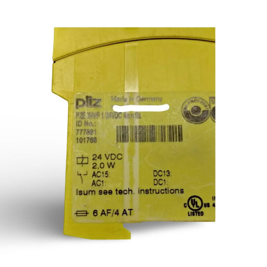PILZ PZE X4VP 1/24VDC 4n/o 777581