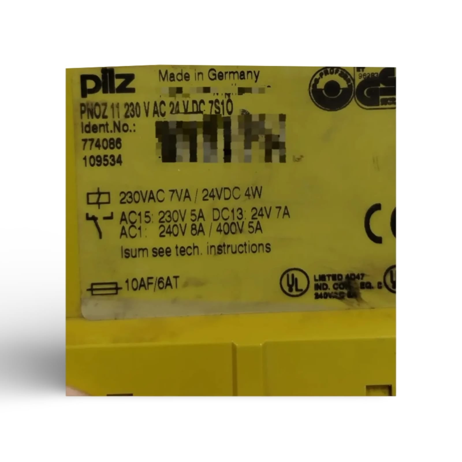 PILZ PNOZ 11 774086