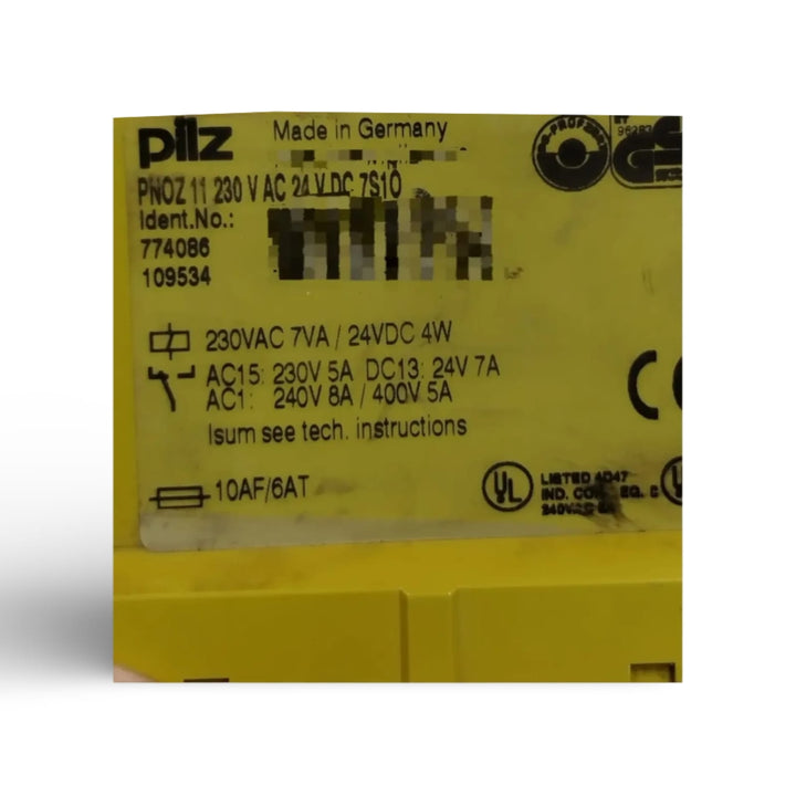 PILZ PNOZ 11 774086
