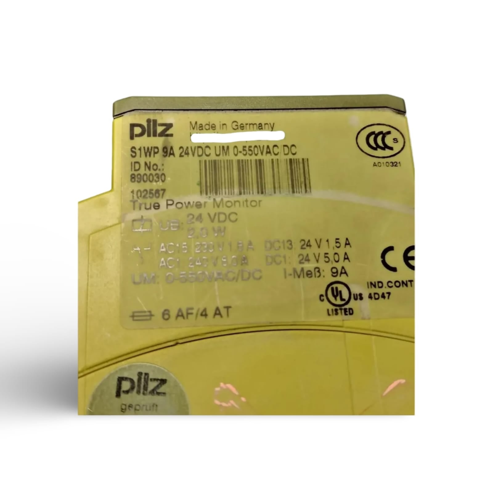 PILZ S1WP 9A 24VDC UM 0-550VAC/DC 690030