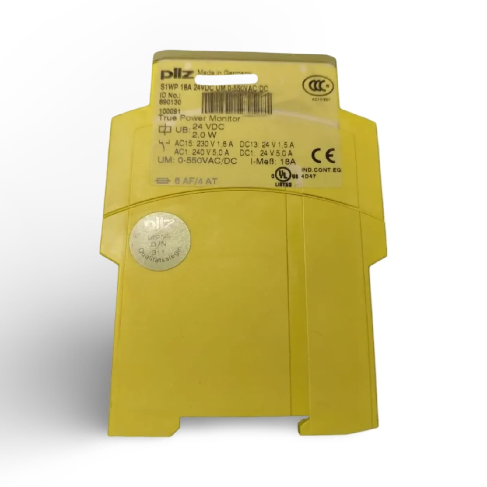 PILZ S1WP 18A 24VDC UM 0-550VAC/DC 890130