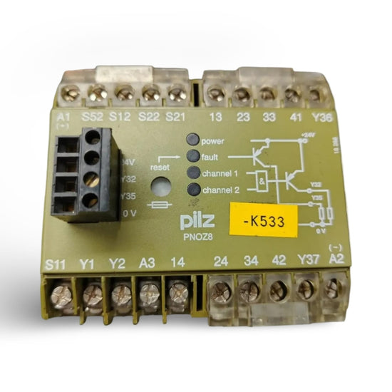 PILZ PNOZ 8 24VDC 3S 1O