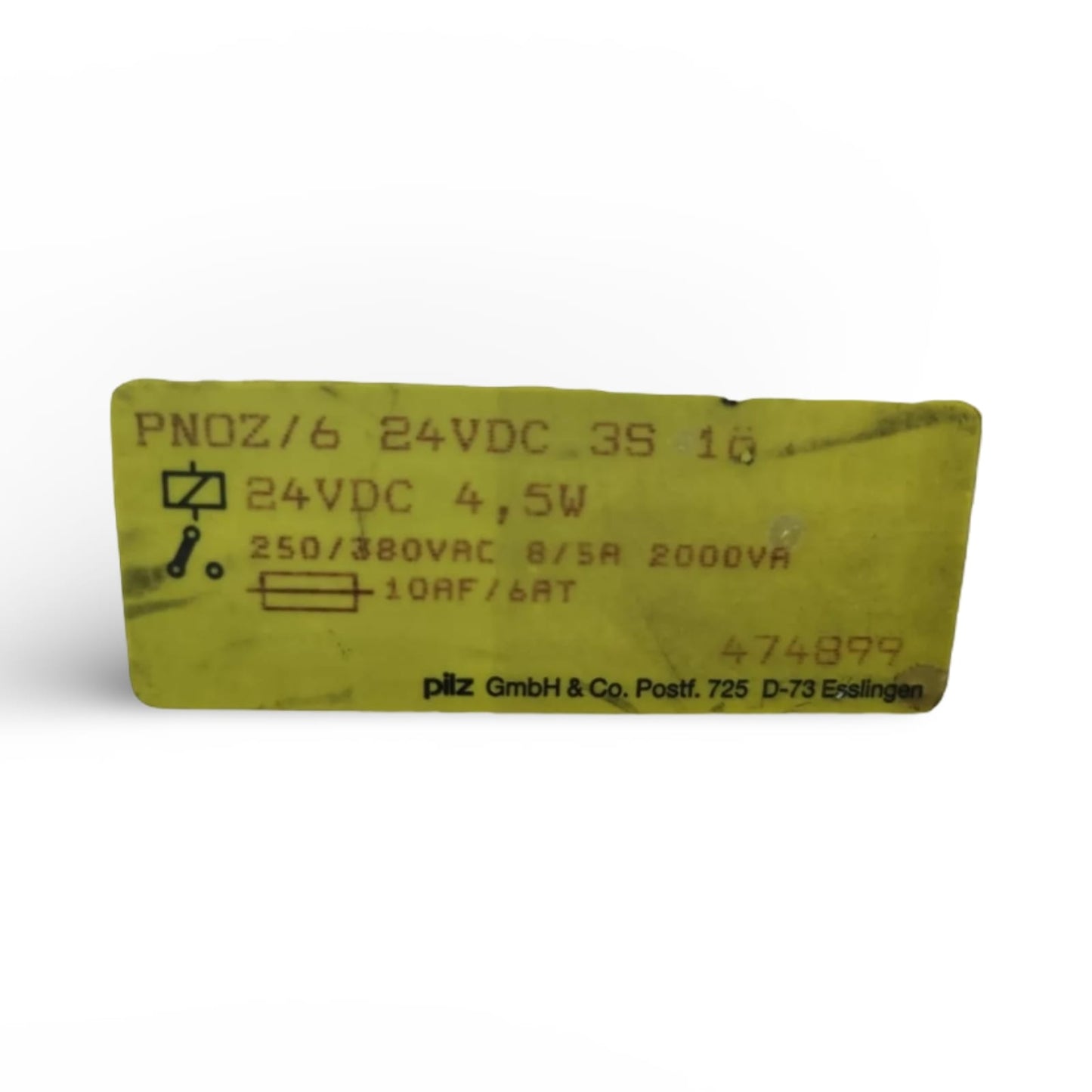 PILZ Pnoz6 Pnoz/6 474899