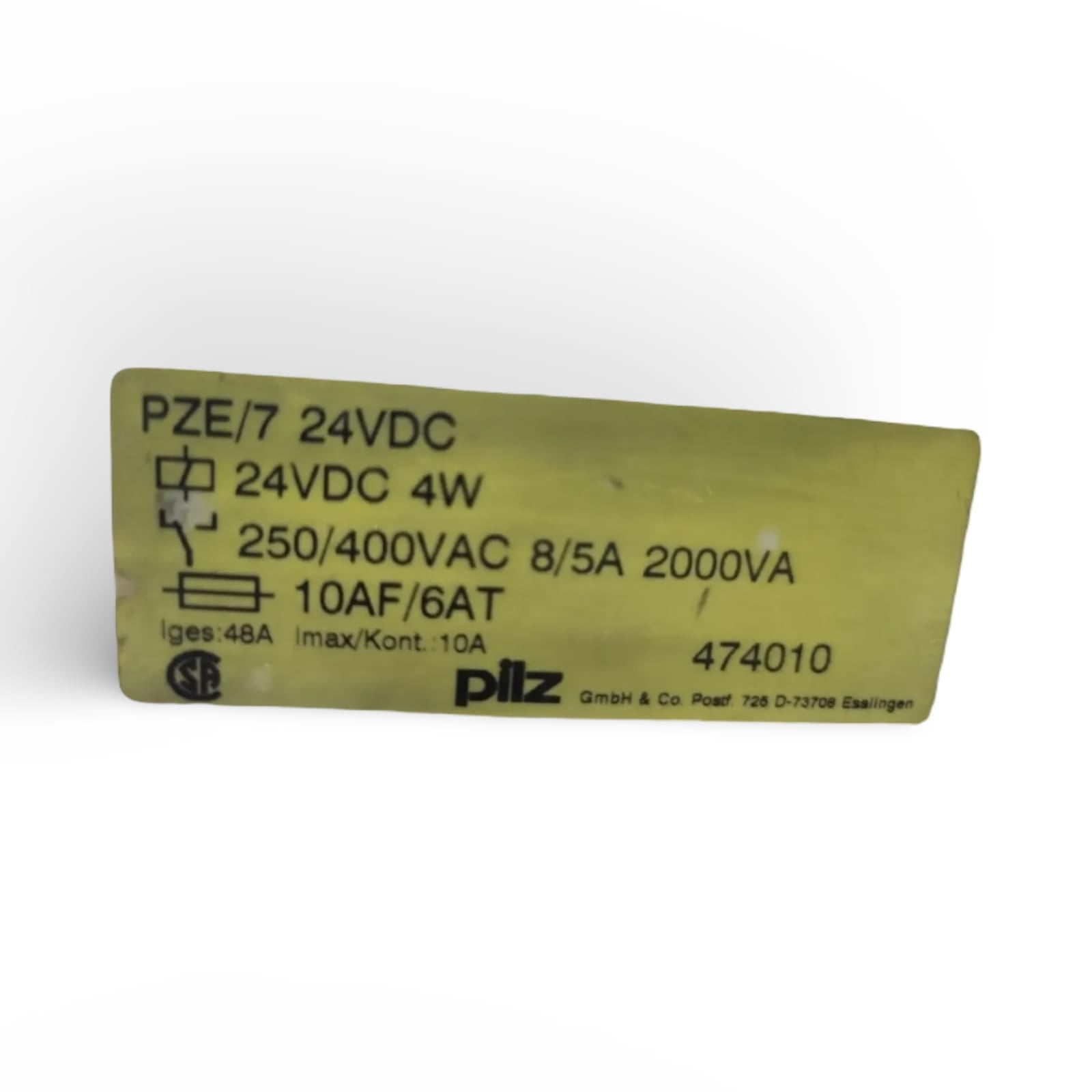 PILZ PZE 7 474010
