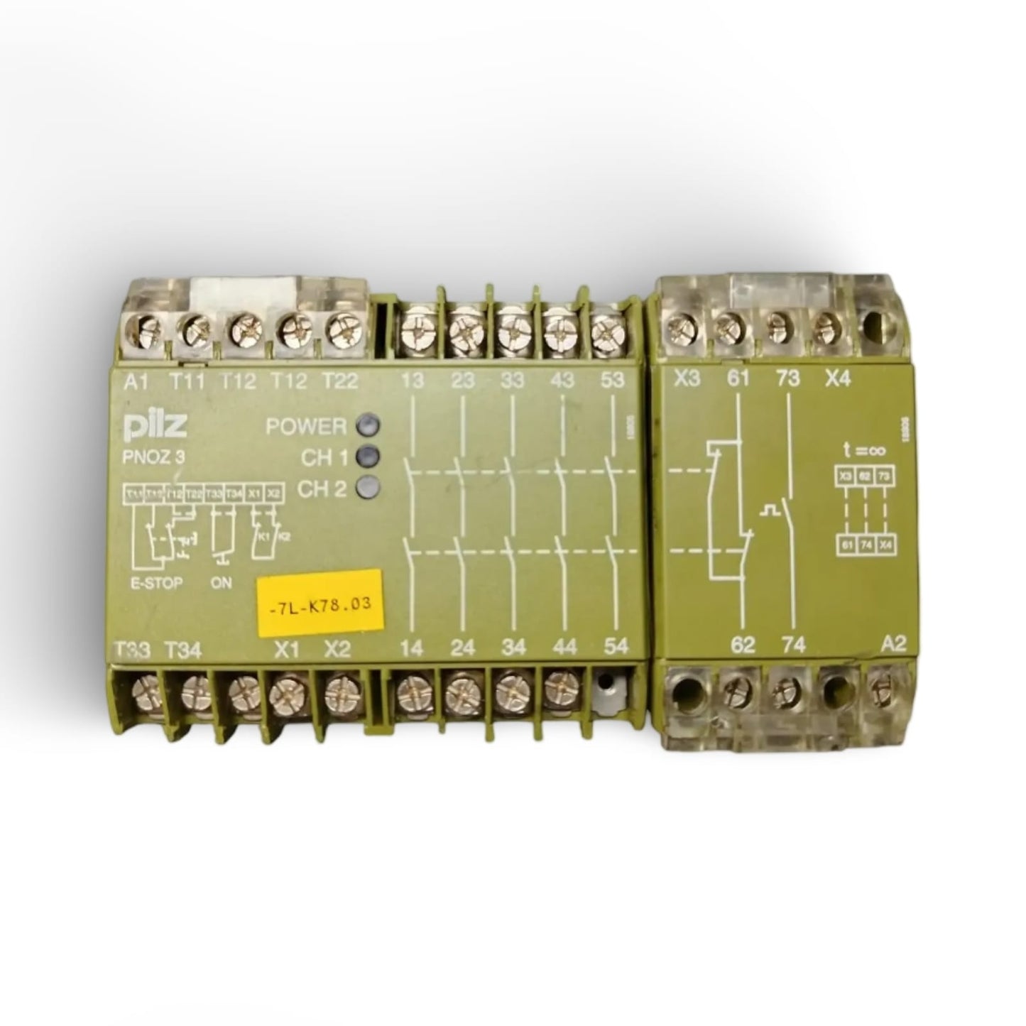 PILZ PNOZ 3 5S/1O 1W 474894