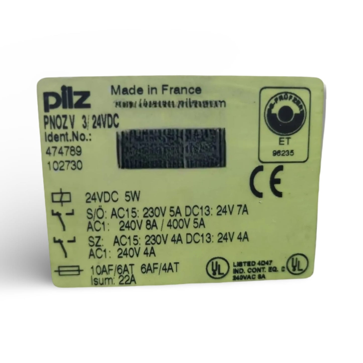 PILZ PNOZ V 3 474789