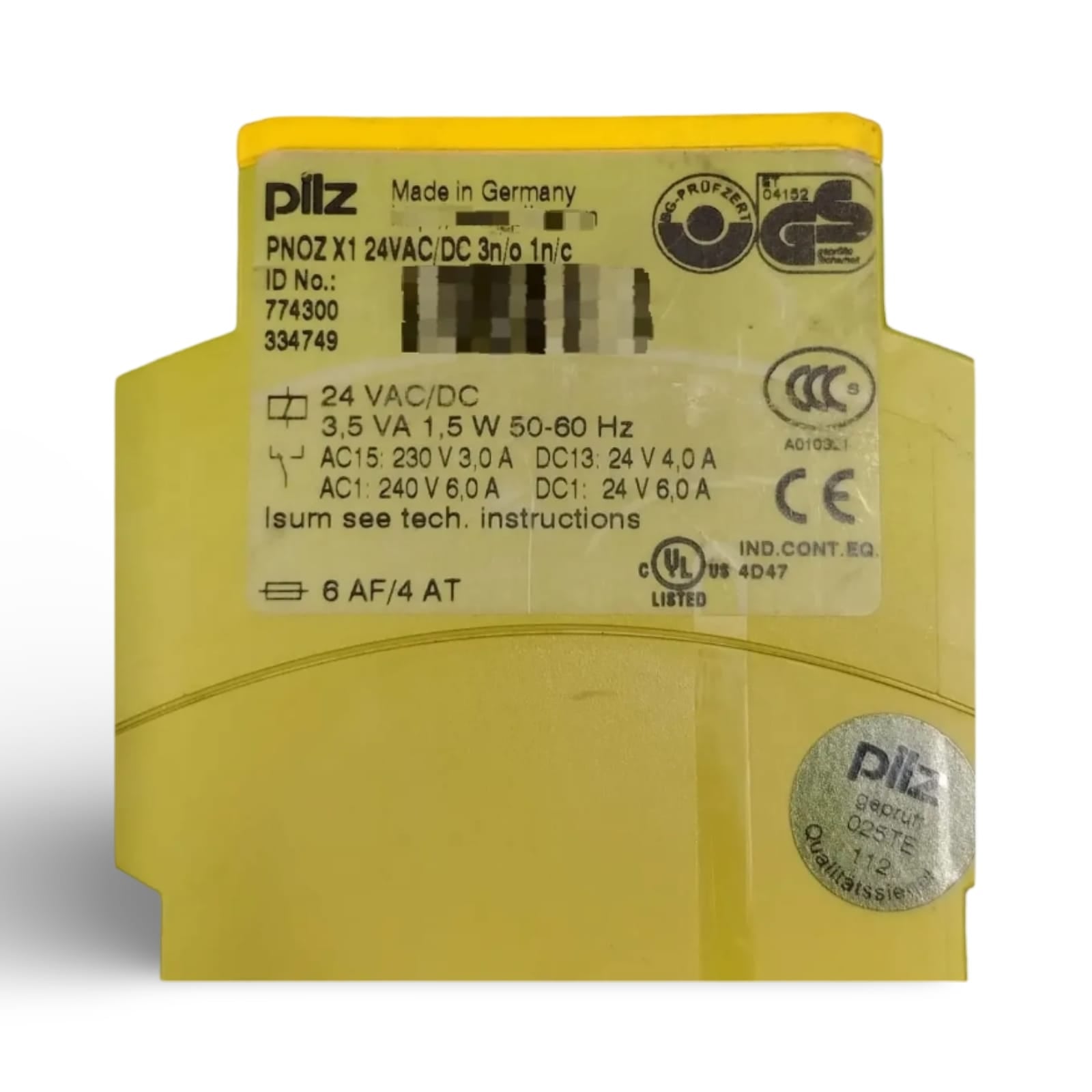 PILZ PNOZ X1 774300