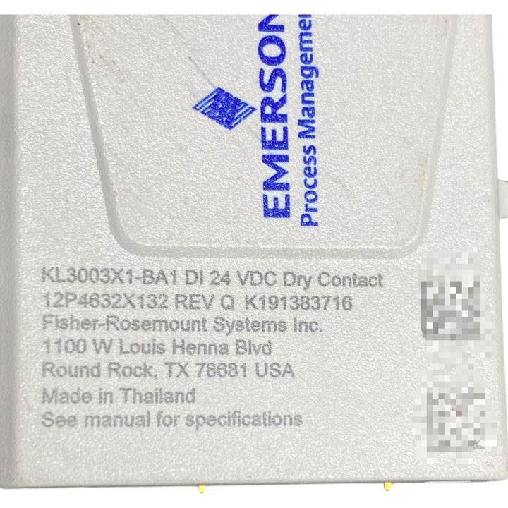 Emerson Kl3003x1-ba1 Bloque terminal