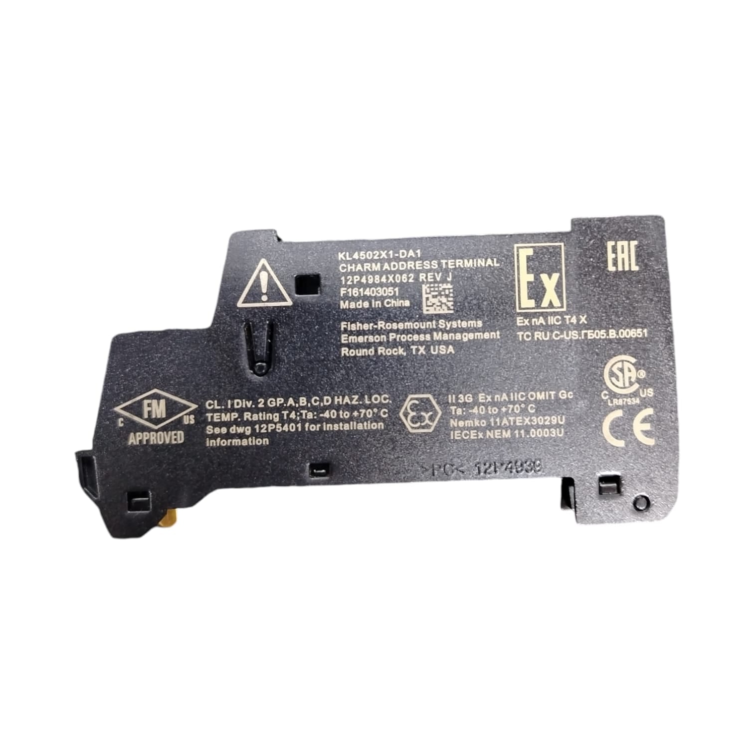 Emerson KL4502X1-DA1 Conector terminal