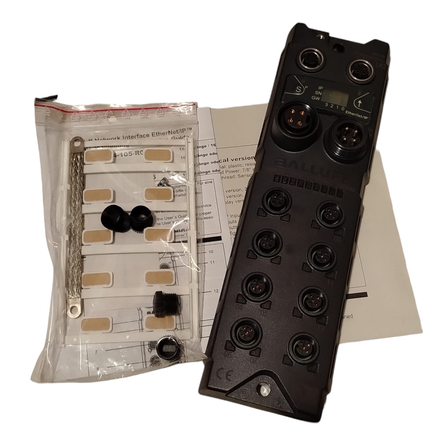 BALLUFF BNI008P BNI-EIP-302-105-R015 Módulo de red para Ethernet/IP