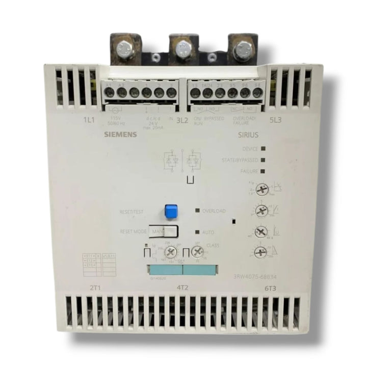 SIEMENS 3RW4424-1BC34 ARRANCADOR SUAVE TRIFASICO