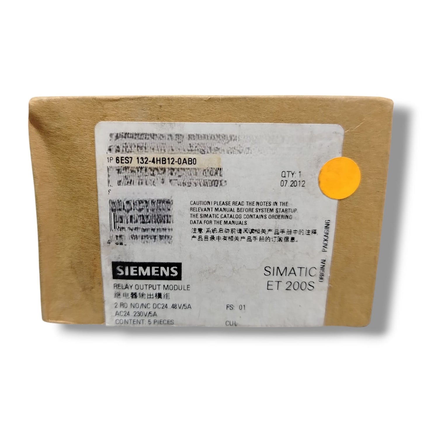 Siemens 6es7 132-4hb12-0ab0 SIMATIC S7