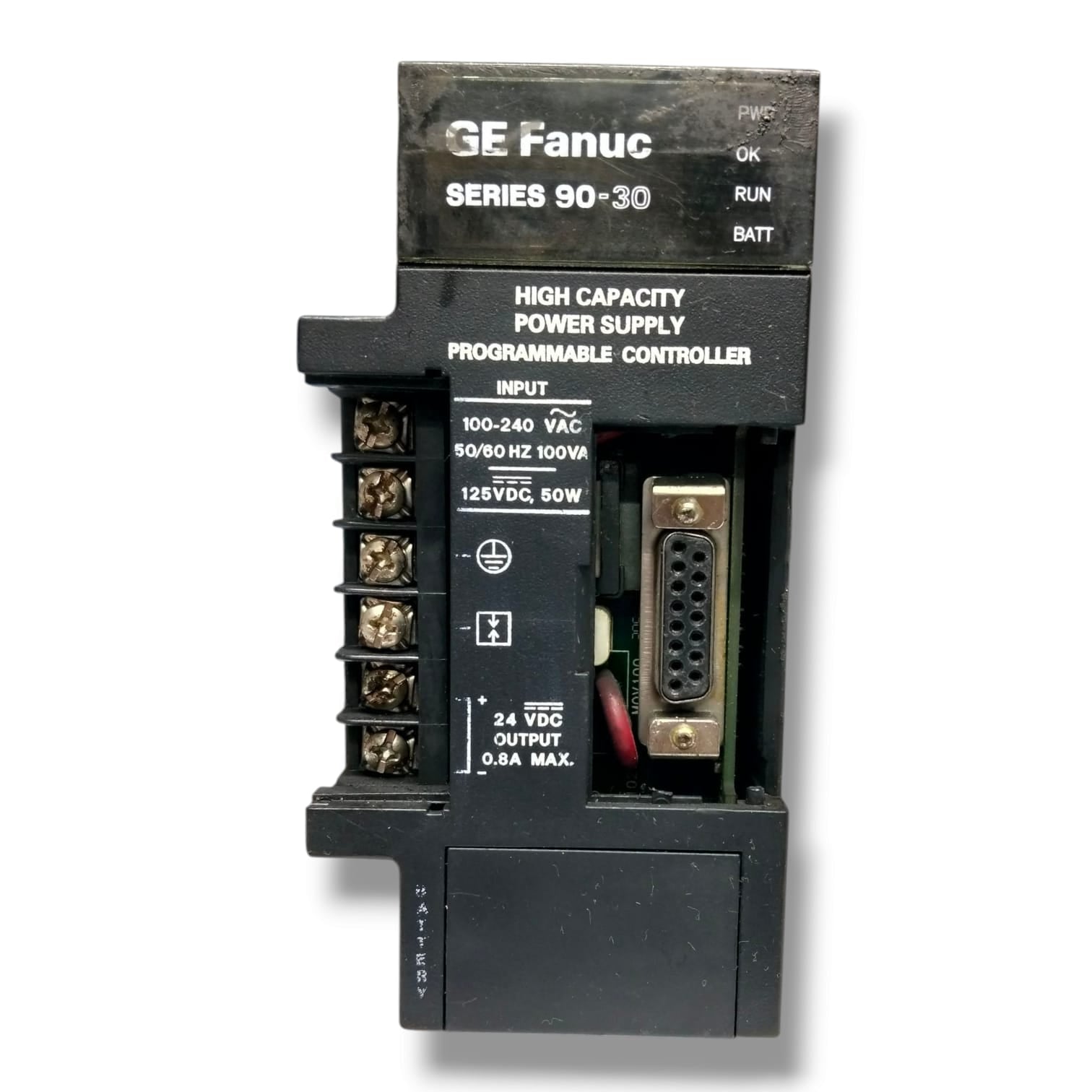 GE FANUC IC693PWR330C FUENTE DE ALIMENTACION  SIN TAPA