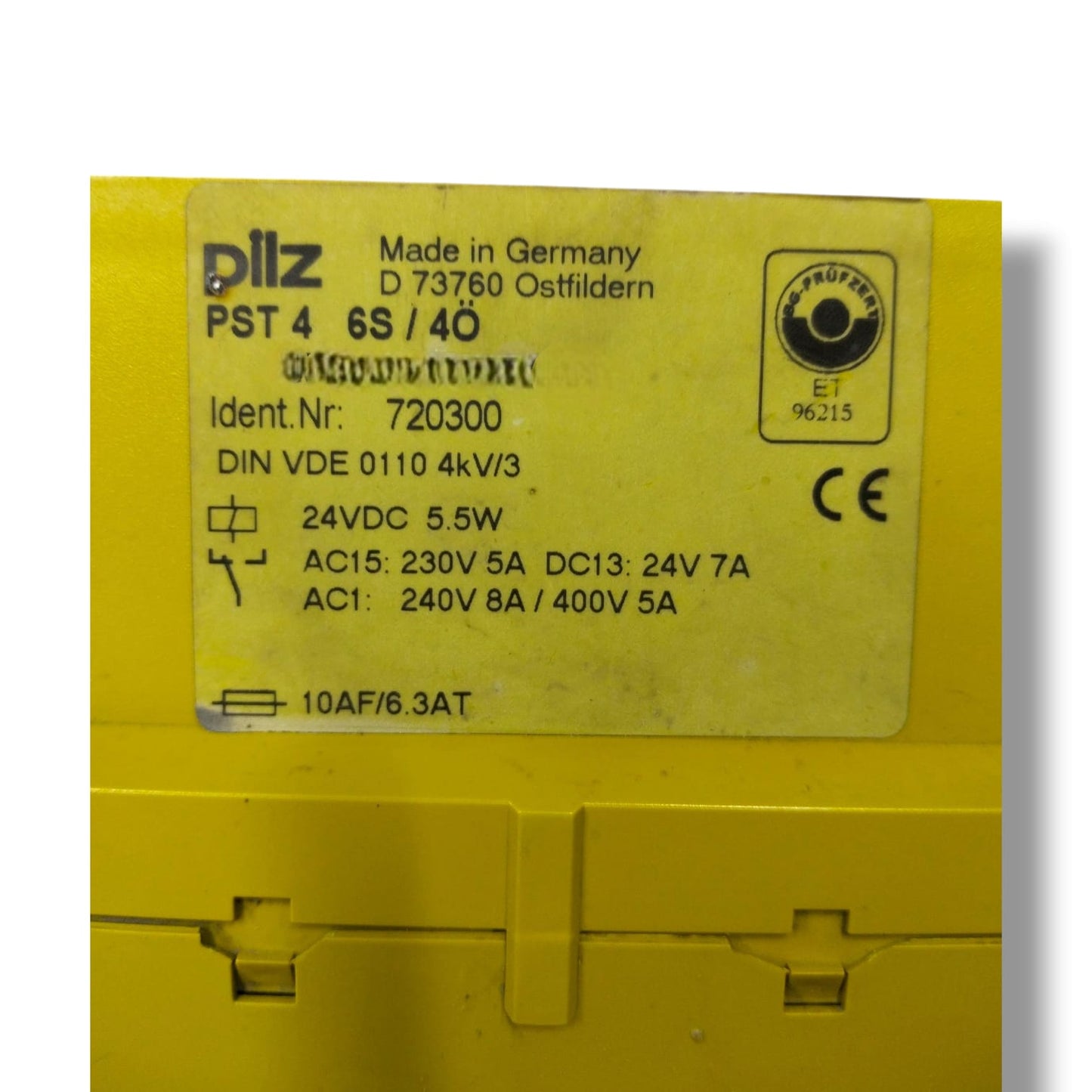 PILZ PST 4 6S / 40 RELE  CON DETALLE