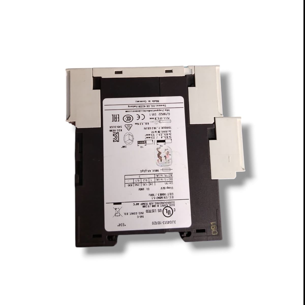 SIEMENS 3UG4513-1BR20 RELEVADOR