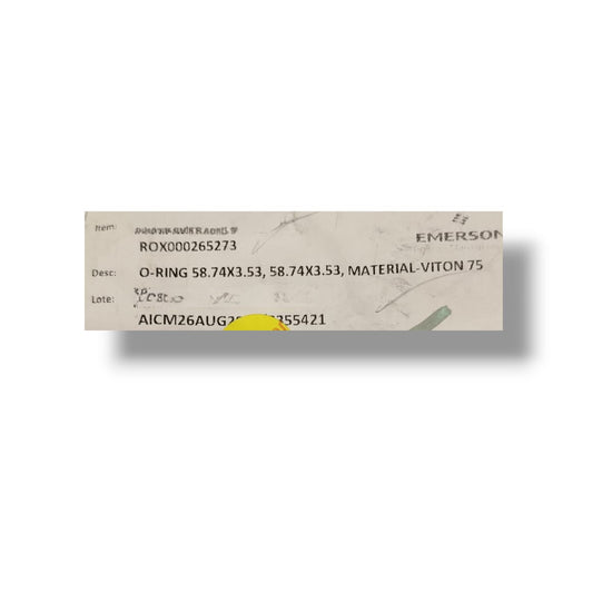 EMERSON ROX000265273 O-RING (JUNTA TÓRICA)