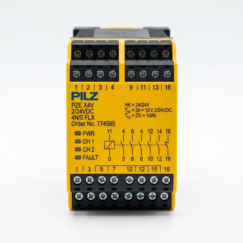 PILZ PZE X4V 2/24VDC 4N/0 FLX