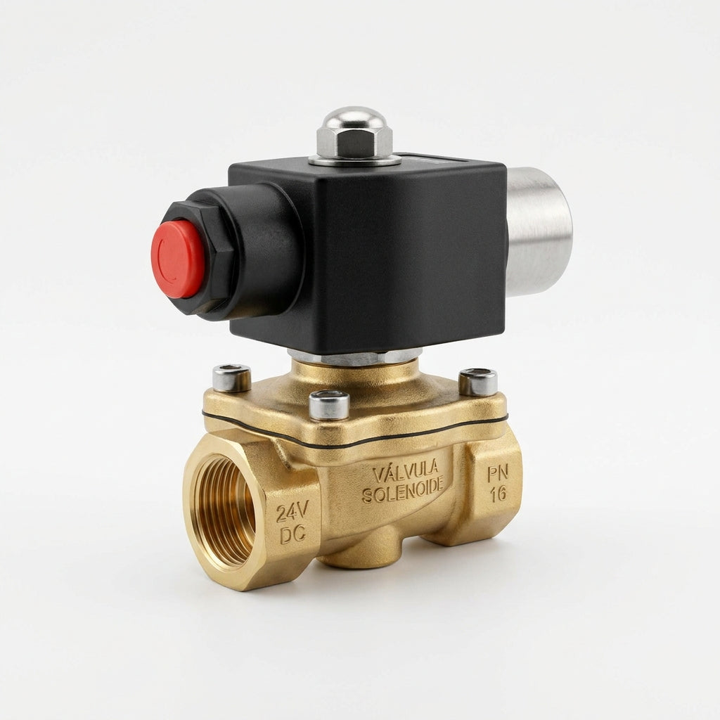 BIND VALVULA SOLENOIDE DE GAS VCS DE DOBLE ASIENTO MARCA: HONEYWELL / KRIMSCHRODER MODELO: VCS 8T100A05NLQGLE/MMMVM/MMMM