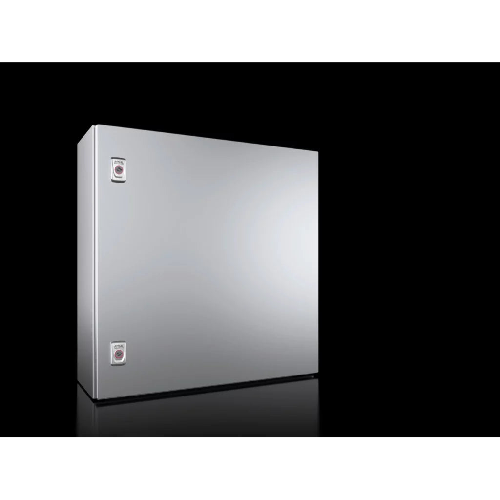AX Gabinete mural de acero inoxidable AISI304 1P 600Hx600Wx210Dmm IP66 NEMA 4X