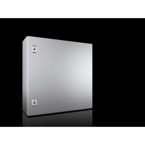 AX Gabinete mural de acero inoxidable AISI304 1P 600Hx600Wx210Dmm IP66 NEMA 4X