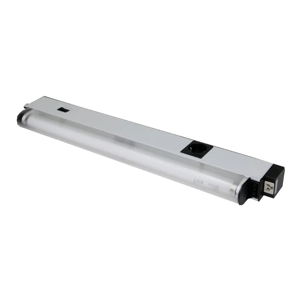 SZ Luminaria fluorescente Confort sin interruptor 18W 682Lmm 110-240VCA Schuko