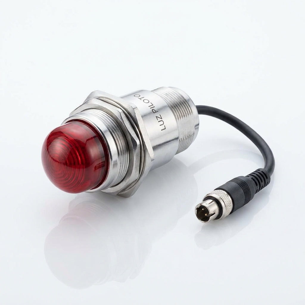 BIND WERMA LED AMARILLO 24VAC/VDC 50mm