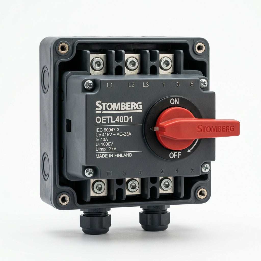 STOMBERG OETL40D1 INTERRUPTOR ROTATORIO