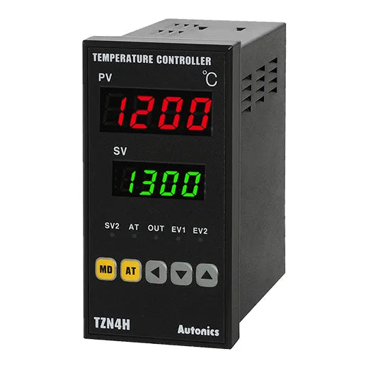 TZN4H-14C Control de temp PID dual-speed DIN48WX96H 100-240VCA 4-20mA 1Evento-X-