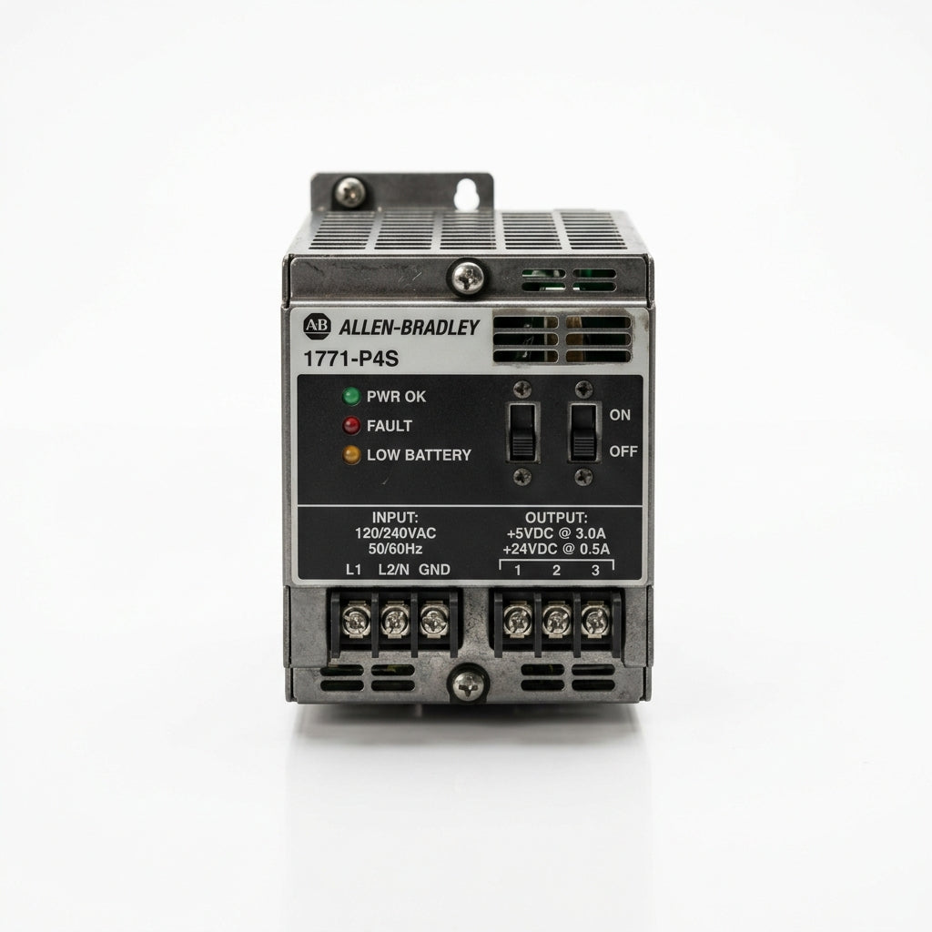 ALLEN-BRADLEY 1771-P4S 120V AC POWER SUPPLY