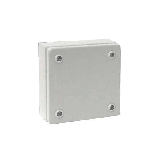 KL Caja de bornes de chapa de acero 150Hx150Wx80Dmm IP66 RAL7035 Sin placa.Mont