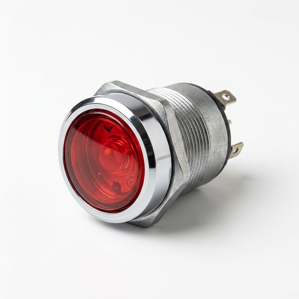 BIND AD16B-22DS VERDE ANDELI  LUZ PILOT LED