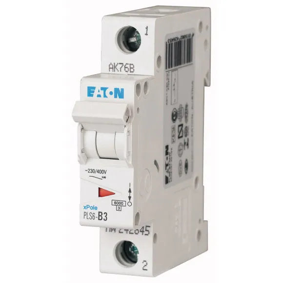 PLS6-D3-MW Xpole Interruptor termomagnético (ITM) 1P 3A 6kA Curva D