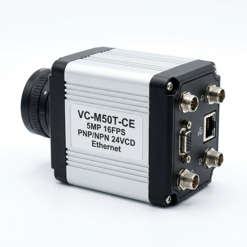 VC-M50T-CE Cámara inteligente 5MP 16FPS  PNP/NPN 24VCD Ethernet
