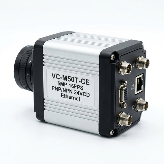 VC-M50T-CE Cámara inteligente 5MP 16FPS  PNP/NPN 24VCD Ethernet