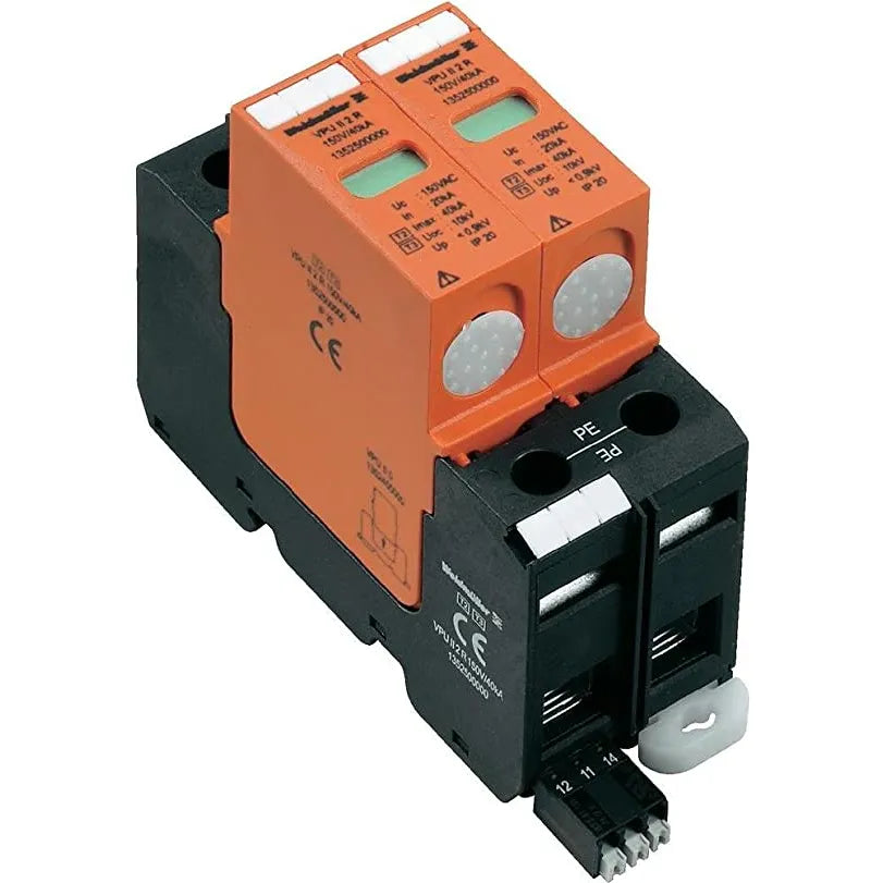 VPU II 2 R 150V/40kA Protector de sobretensión monofásico L1+N 120V 40 kA 1CO