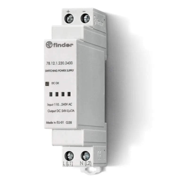 Fuente de alimentación monofásica 110-240V Output 12W 24VCD 0.5A