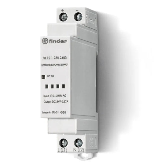 Fuente de alimentación monofásica 110-240V Output 12W 24VCD 0.5A