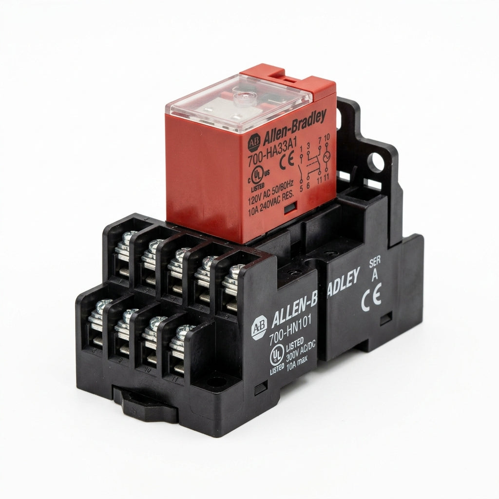 Allen Bradley 700-hn101 zócalo tipo base para relé (para refacciones)