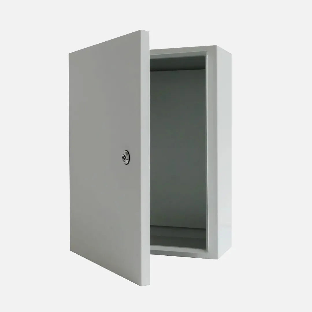 Gabinete mural c/plat. 700Hx500Wx200Dmm Acero carb/galv RAL7035 IP66