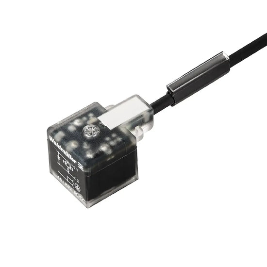 SAIL-VSA-5.0U(0.5) Conector de válvula con cable de 5mt Diseño A Con diodo