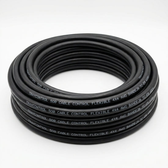 TRAYCONTROL 500 Cable control flexible 4×4 AWG bandeja TC-ER 600V