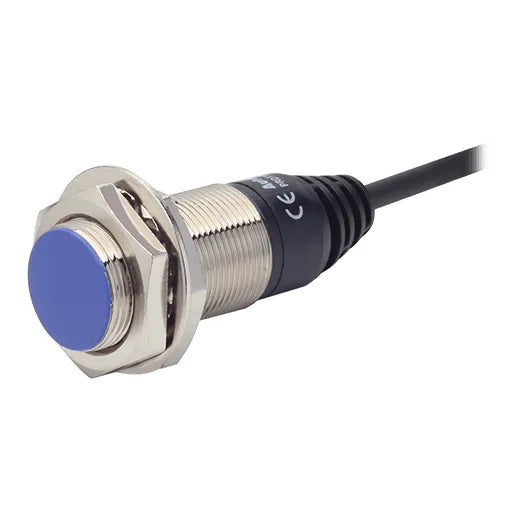 PRD18-7DP Sensor inductivo M18 SN Ext 7mm Rasante 3 hilos 24VCD PNP NA
